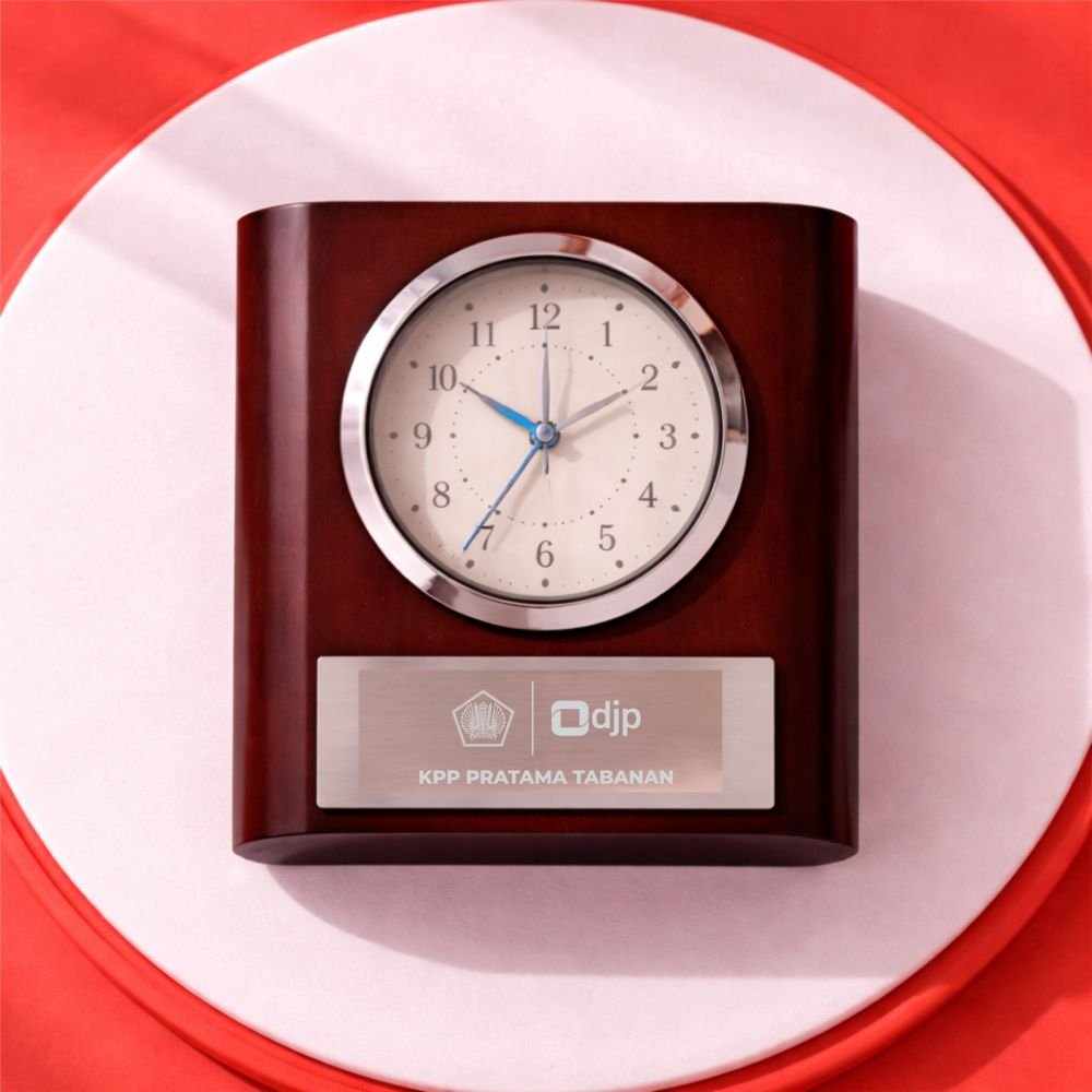 Jam Meja Kayu JMK 002 - Image 2