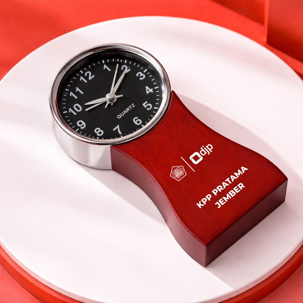 Jam Meja Kayu JMK 003 - Image 2
