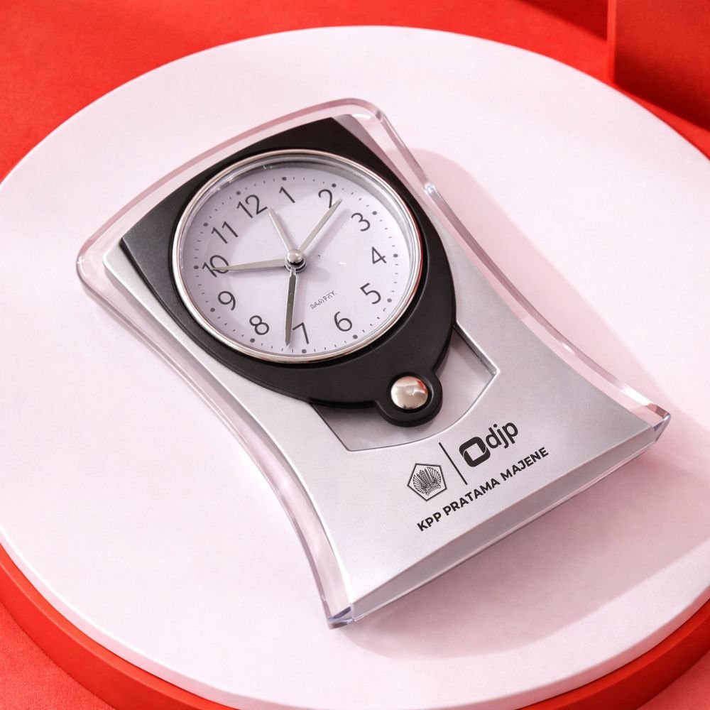 Jam Meja Plastik JMP 001 - Image 2