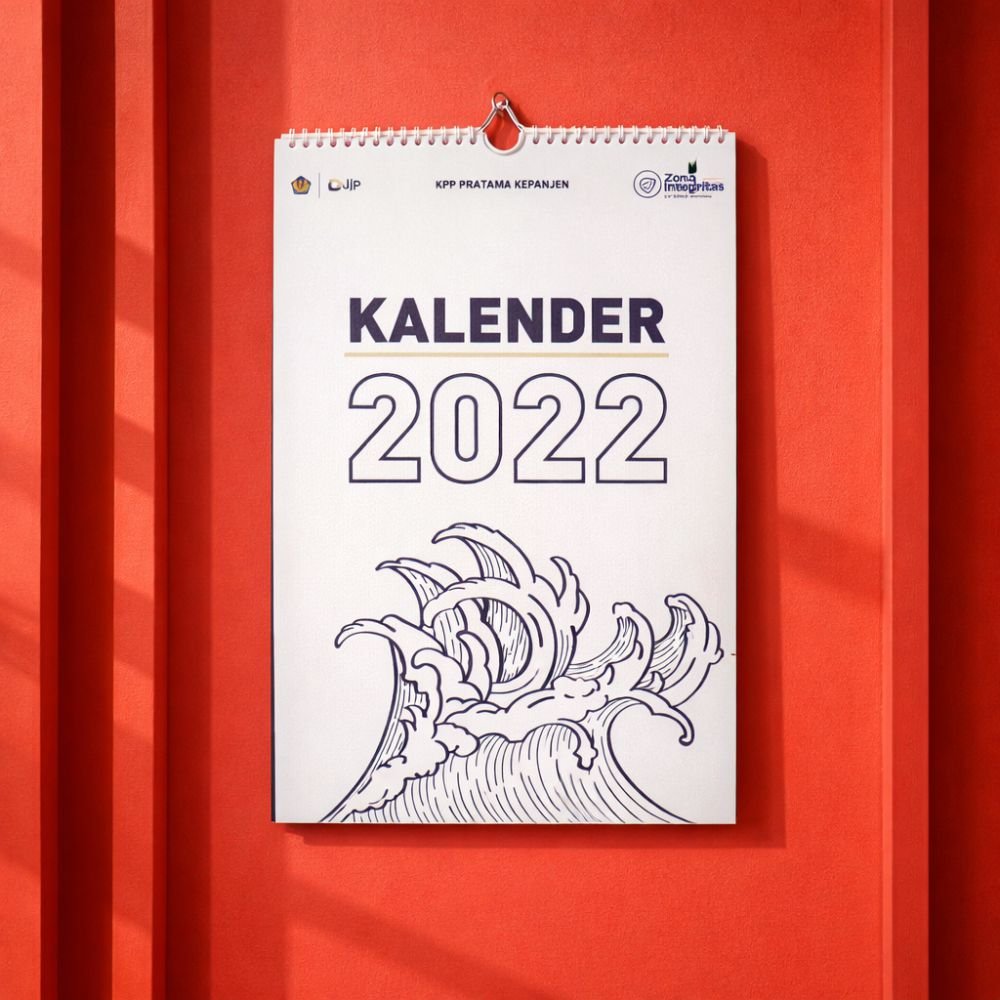 Kalender Dinding Spiral Gantung Atas KDS 001