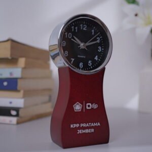 Jam Meja Kayu JMK 003