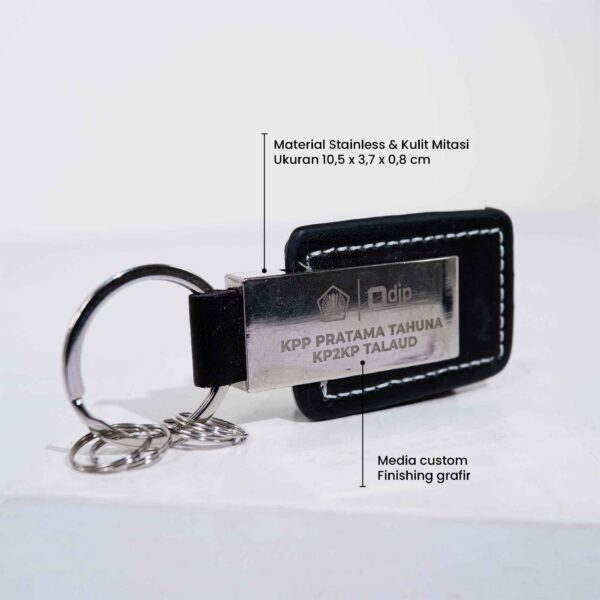 Gantungan Kunci Stainless GKS 001 - Image 2