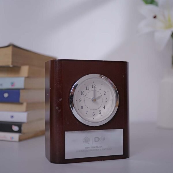 Jam Meja Kayu JMK 002 - Image 2